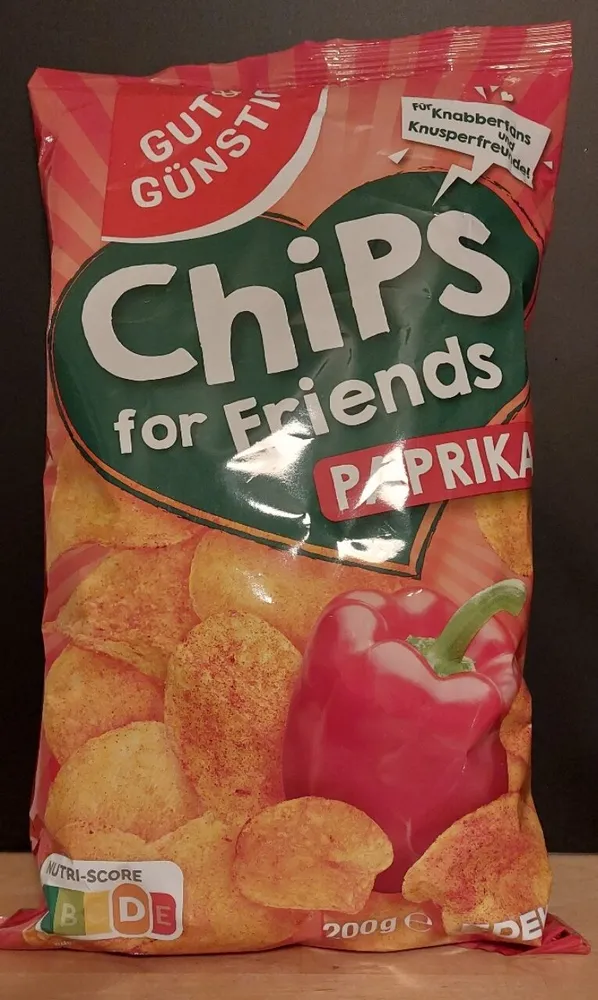 Chips for Friends Paprika