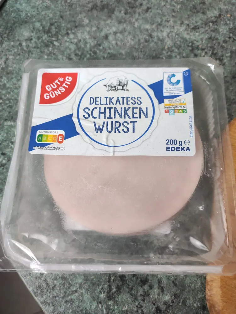 Delikatess Schinken Wurst