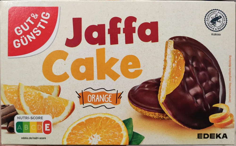 Jaffa cake orange