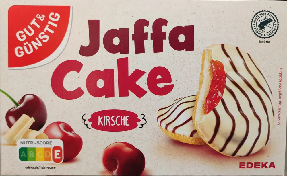 Jaffa cake Kirsche