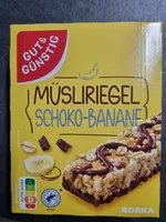 Müsliriegel Schoko-Banane