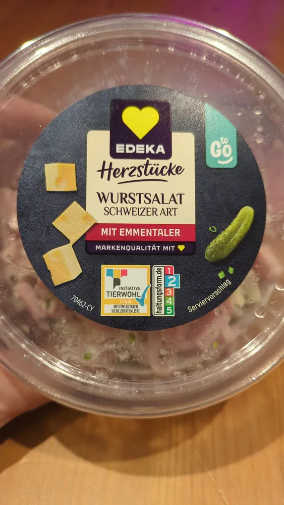 Wurstsalat Schweizer Art