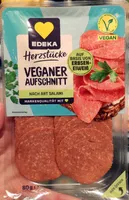 Veganer Aufschnitt Salami