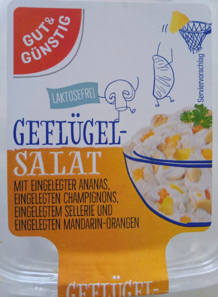 Geflügel Salat