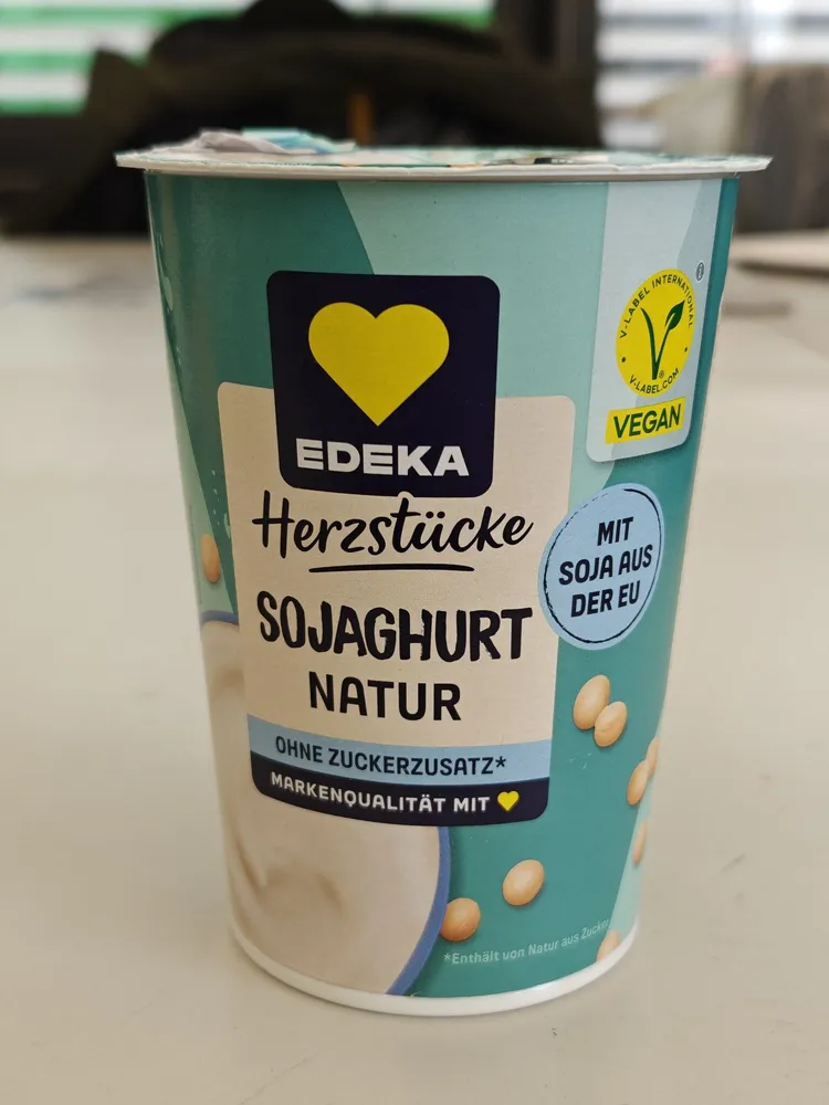 Edeka Herzstücke Sojajoghurt Natur