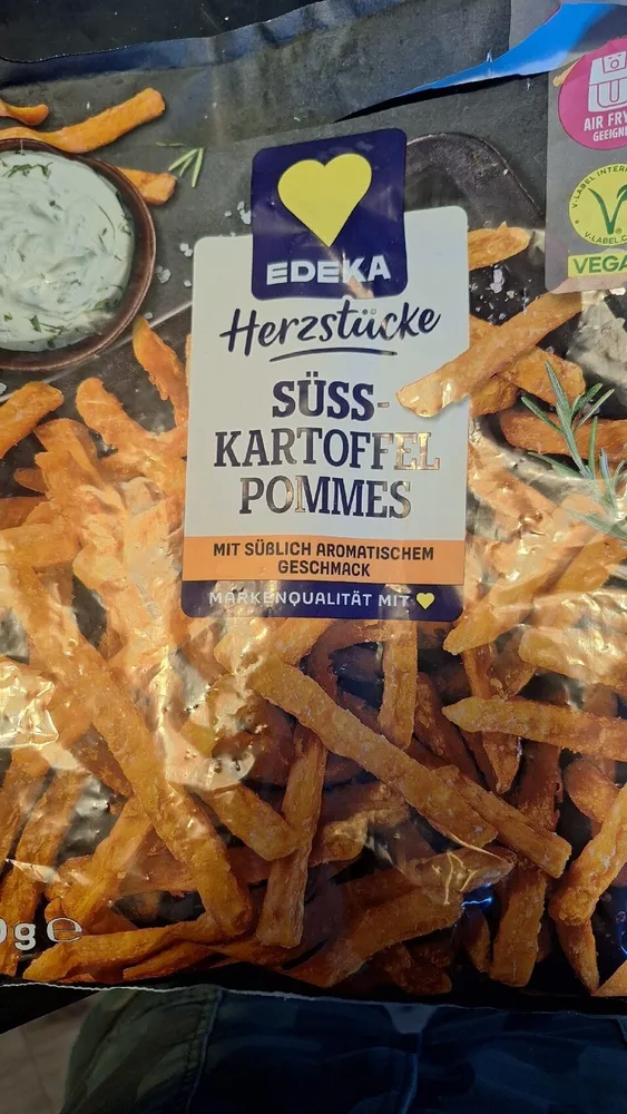 Süßkartoffel Pommes