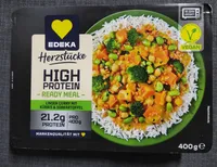 HIGH PROTEIN - READY MEAL - LINSEN CURRY MIT KÜRBIS & SÜBKARTOFFEL