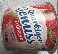 Quarkiger Genuss Erdbeere