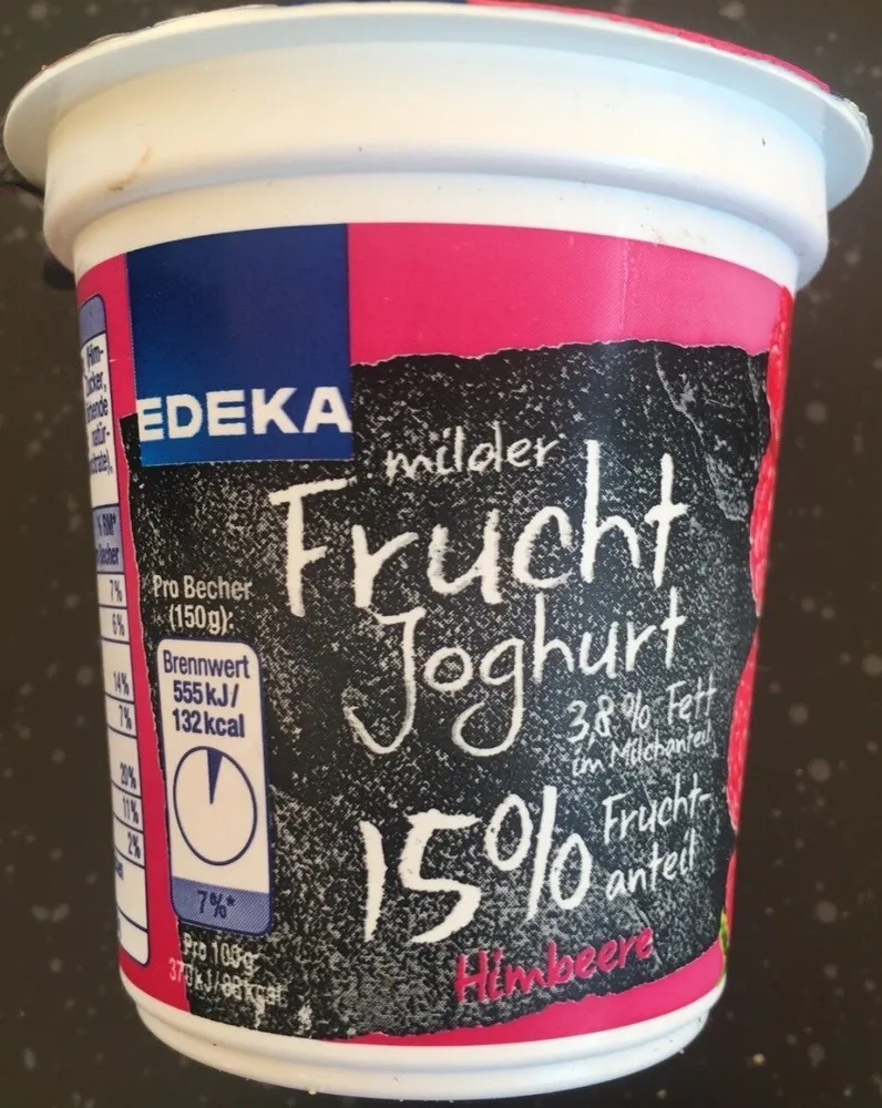 Frucht Joghurt Himbeere