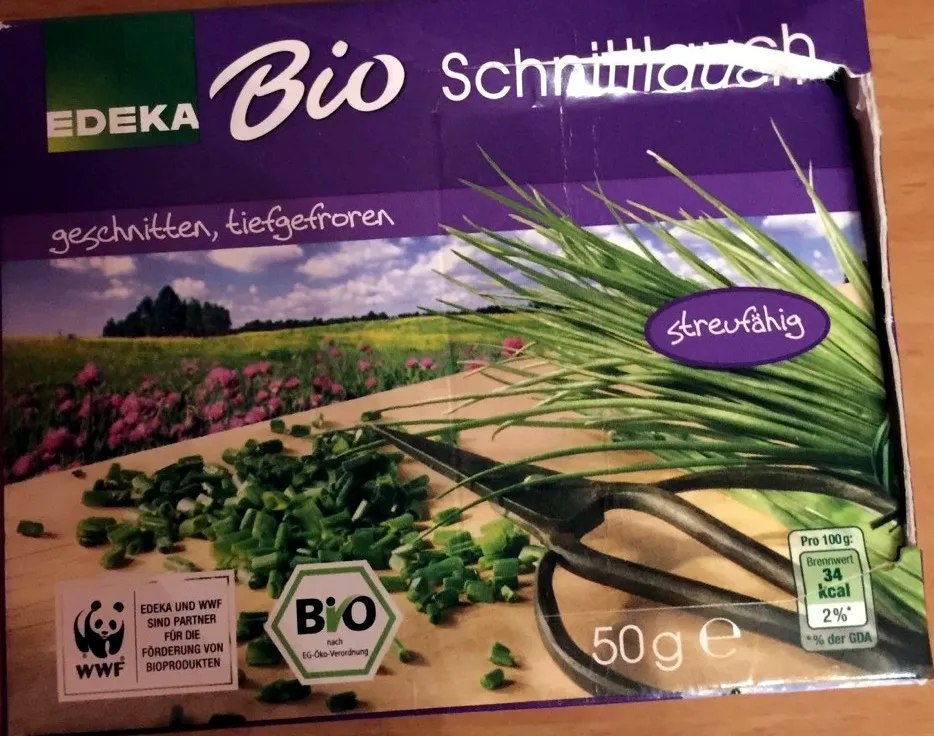 Schnittlauch, geschnitten, tiefgefroren