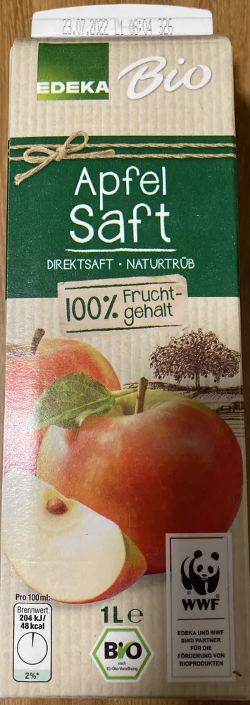 Saft Apfel Bio Direktsaft