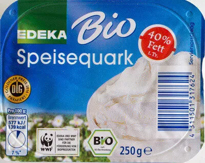 Speisequark 40% Fett i. Tr.