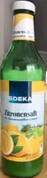 Zitronensaft aus Zitronensaftkonzentrat