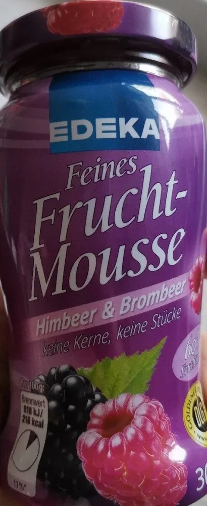 Feines Fruchtmousse Himbeer & Brombeer