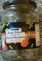 Junge Erbsen Extra Fein Mit Pariser Karotten