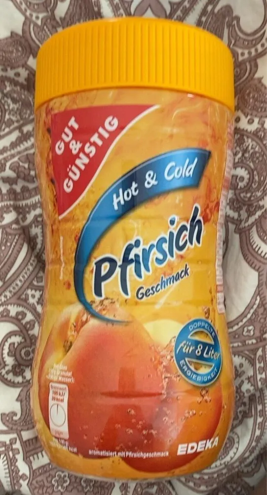 Hot&Cold Pfirsich Geschmack