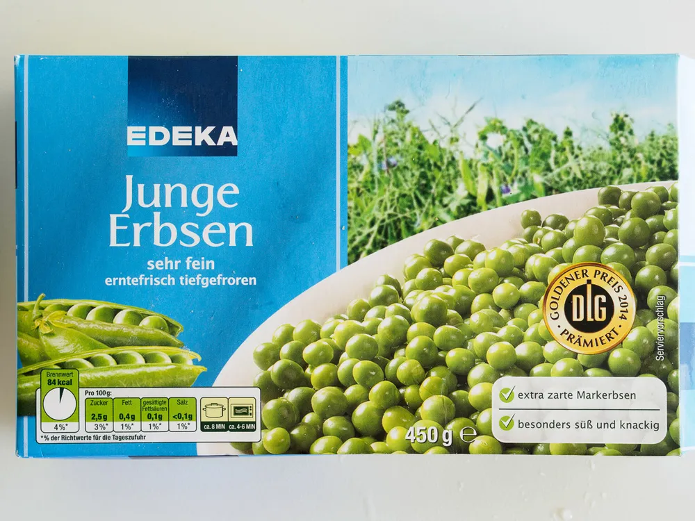 Junge Erbsen
