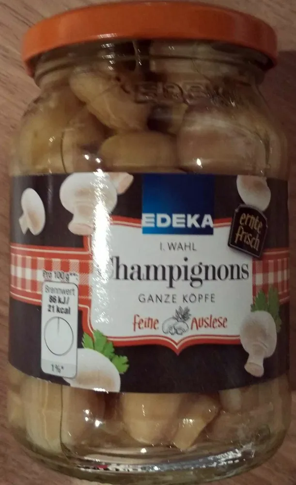 Champignons Ganze Köpfe