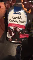 Glaçage de gâteau noir
