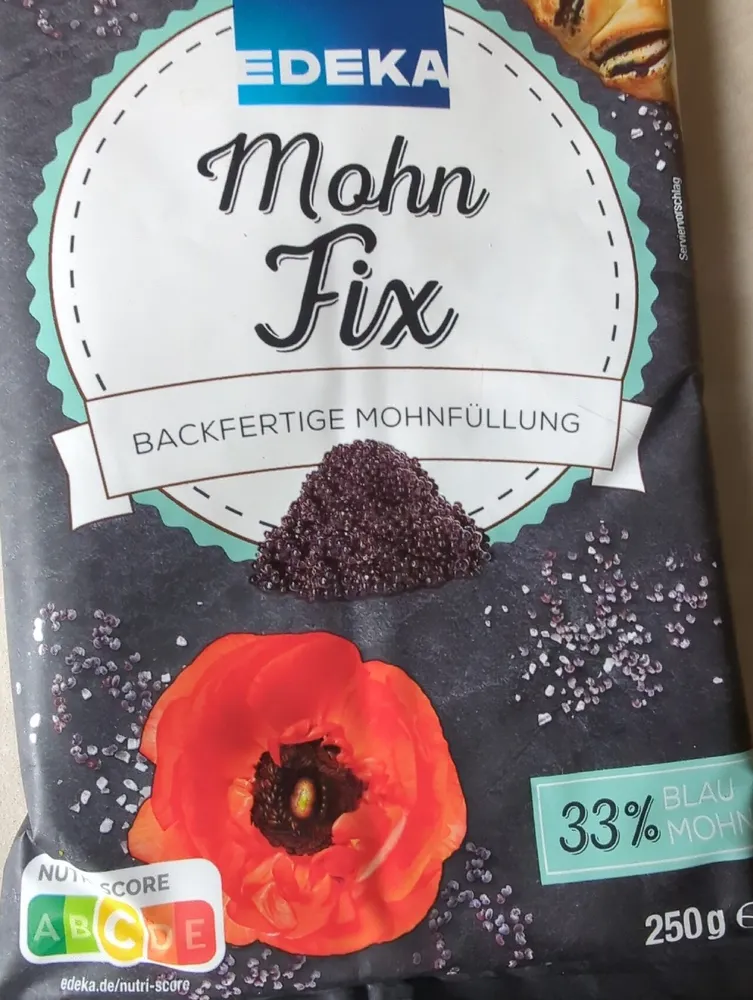 Blaumohn, ganz
