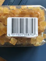 Gewürfeltes orangeat