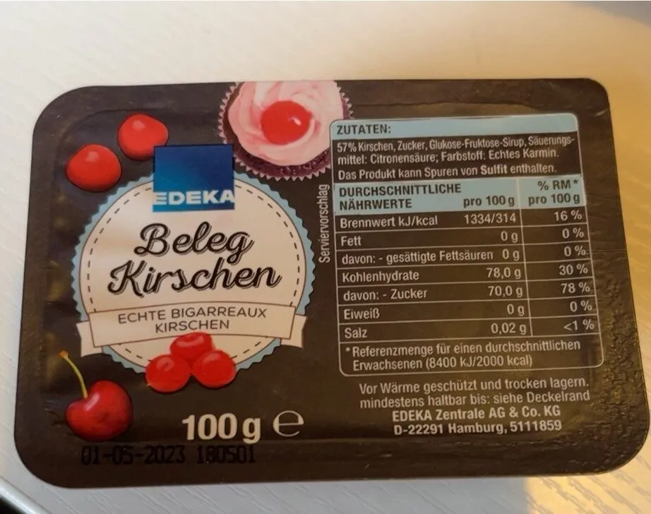 Beleg Kirschen