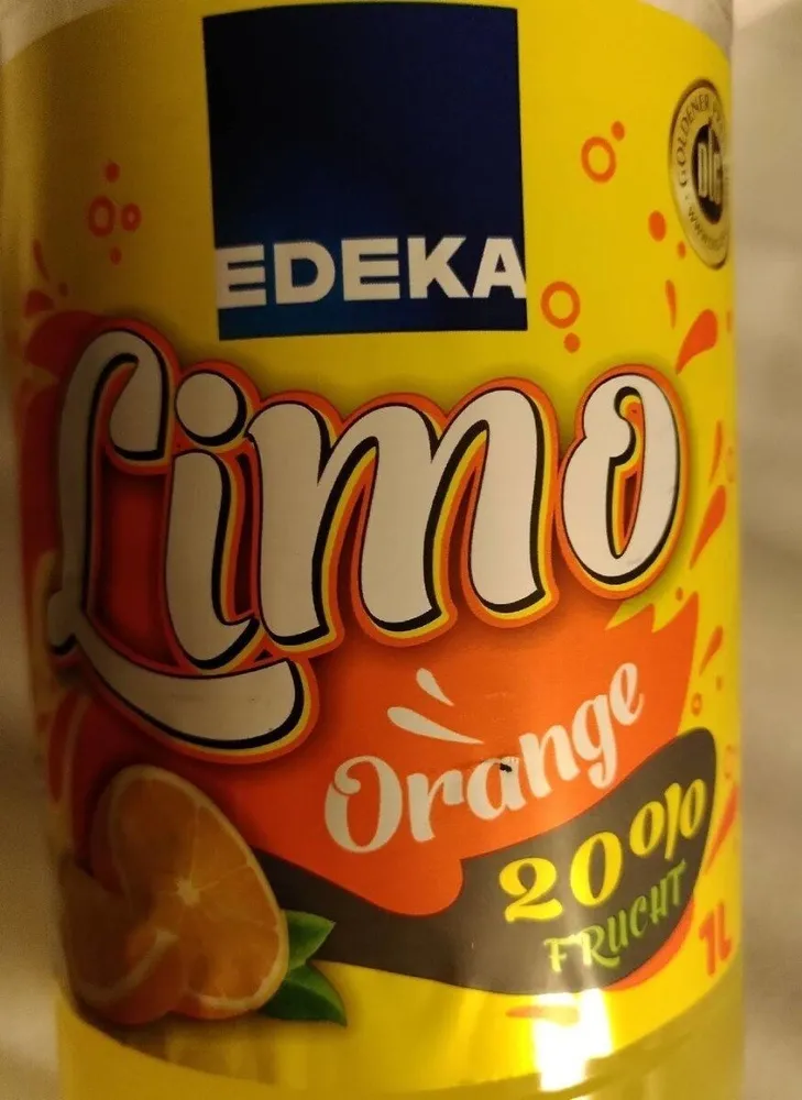 Orangen Limonade Mit 20% Fruchtgehalt, Orange