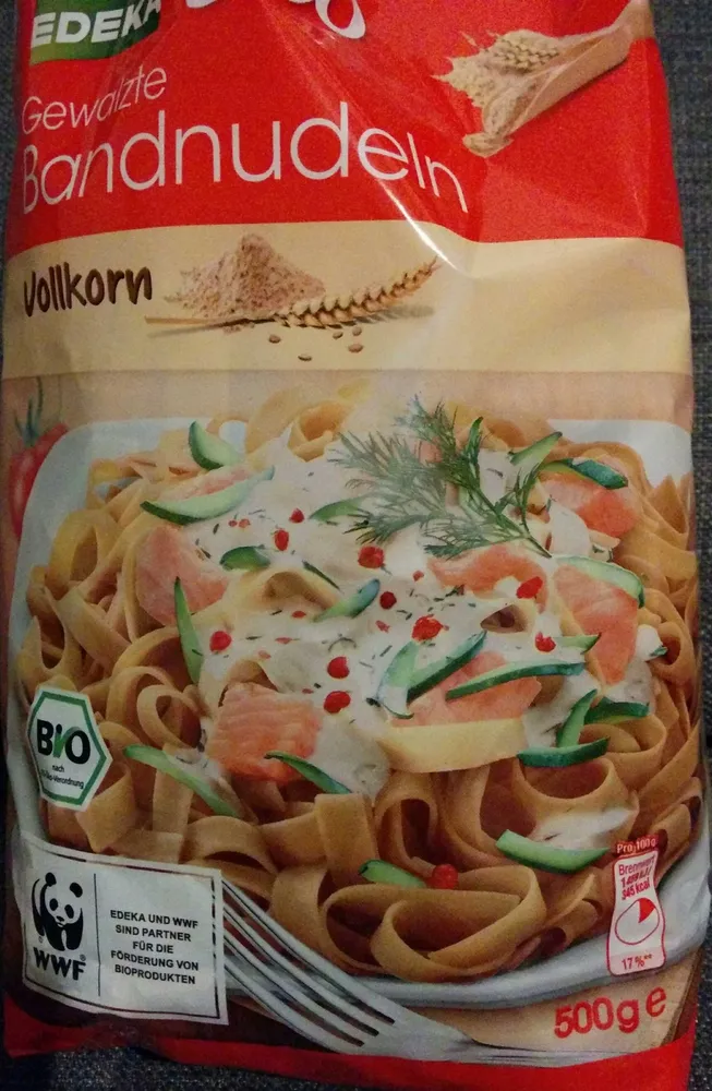 Gewalzte Bandnudeln
