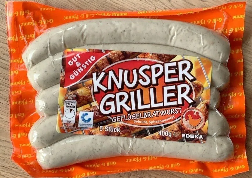 Knusper Griller Geflügelbratwurst