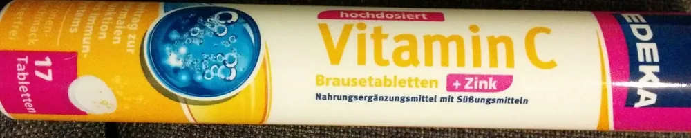 nahrungzergangzunsmittel Vitamin C + Zink