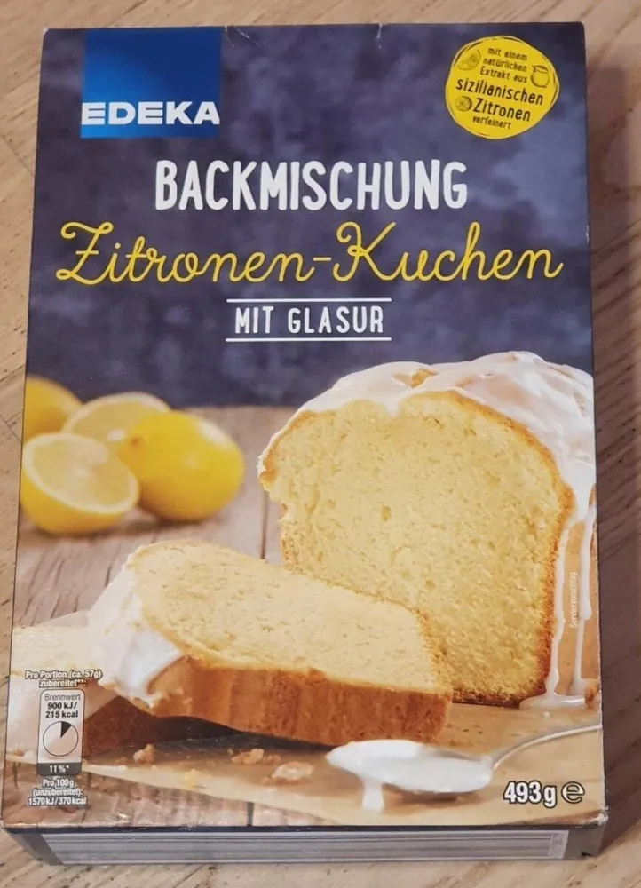 Zitronen-Kuchen mit Glasur