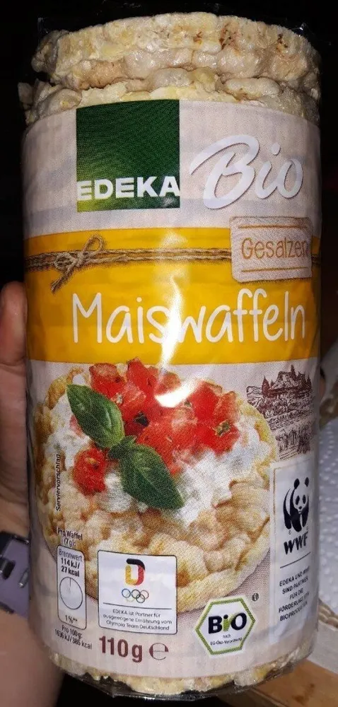 Bio Maiswaffeln Gesalzen
