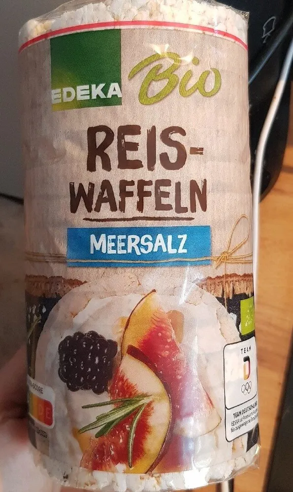 Edeka Bio Reiswaffeln mit Meersalz, Reiswaffeln