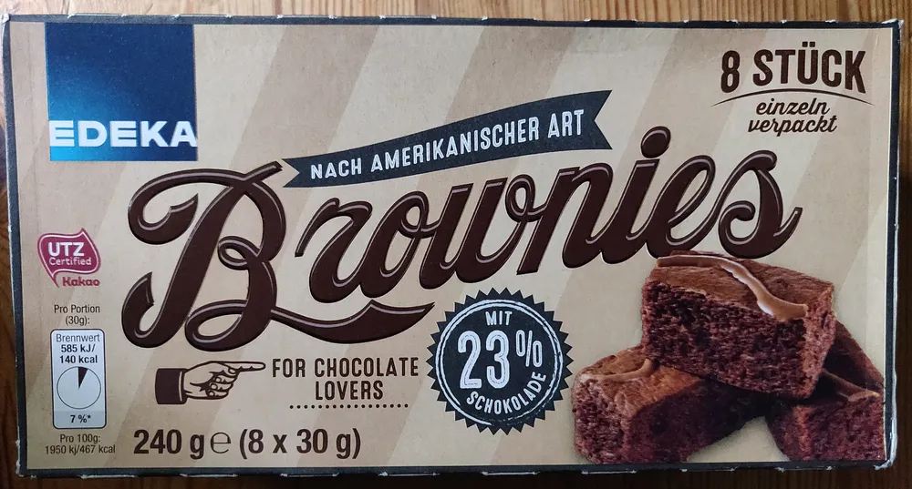Brownies nach amerikanischer Art