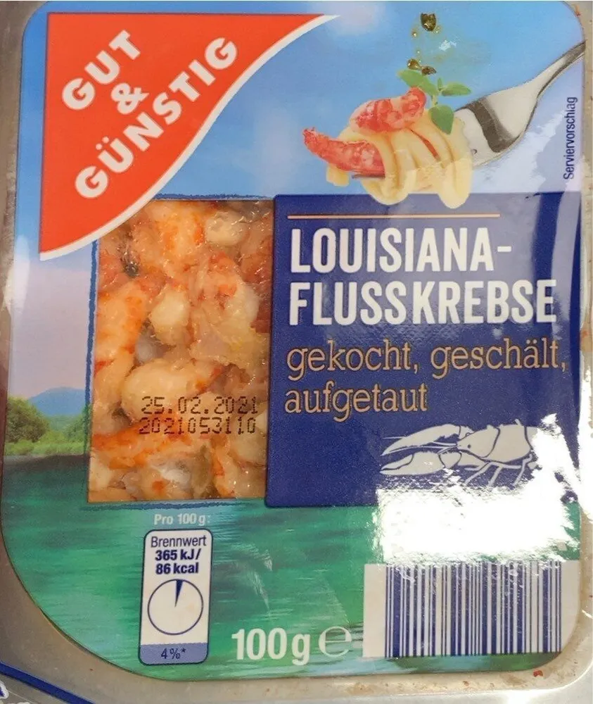 Louisiana Flusskrebse
