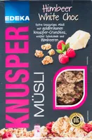 Knusper Müsli Himbeer White Choc