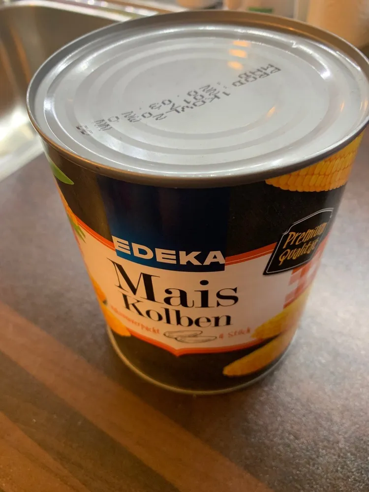 Dose Maiskolben
