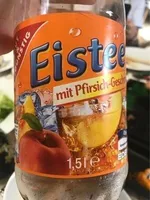 Eistee mit Pfirsich-Geschmack