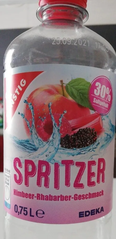 Spitzer Himbeer-Rhabarber