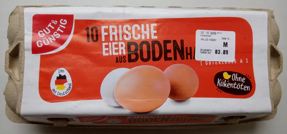 E/Eier Bodenhaltung