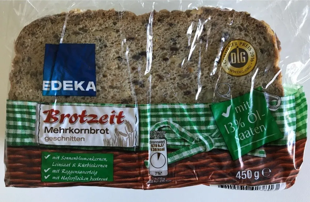 Brotzeit Mehrkornbrot
