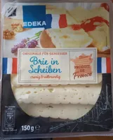 Brie in Scheiben
