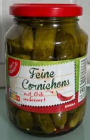 Feine Cornichons mit Chili