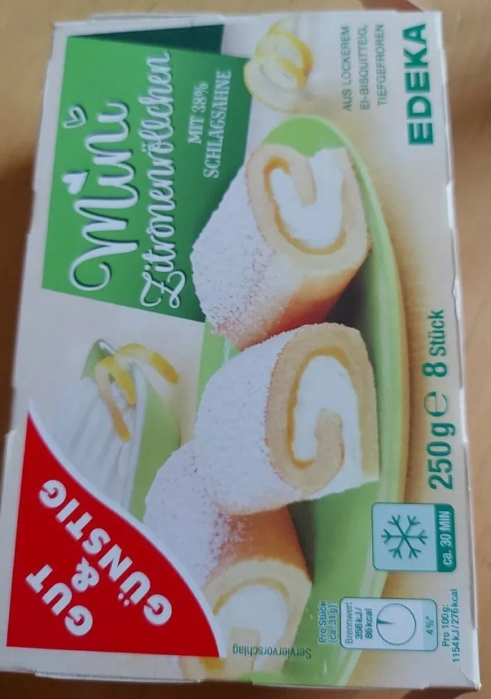 Mini Zitronenröllchen