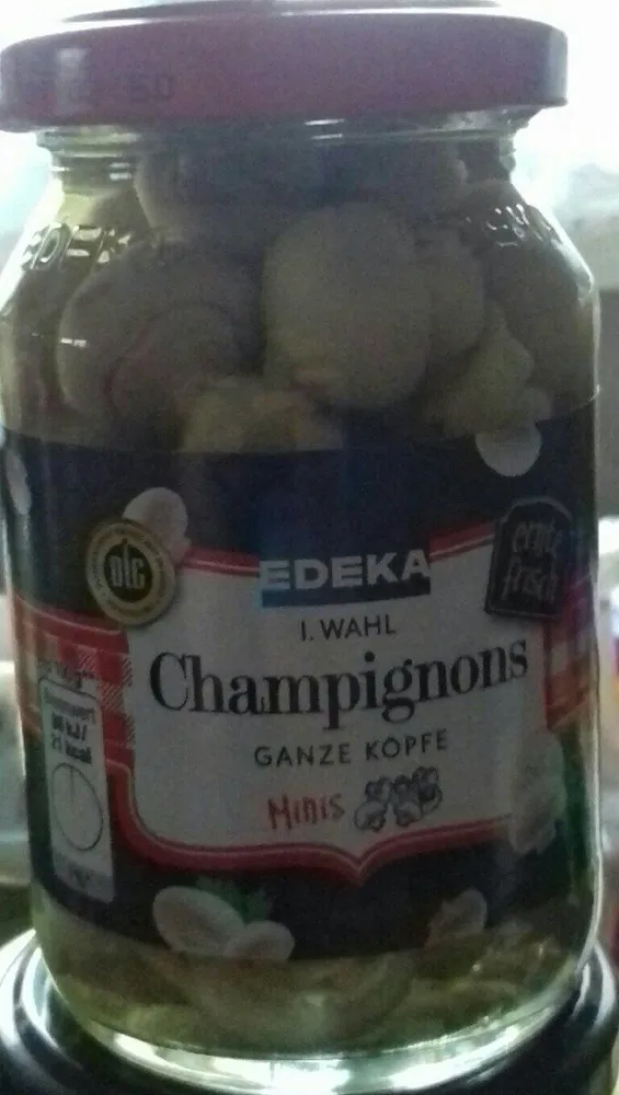 Mini Champignons 1. Wahl Ganze Köpfe