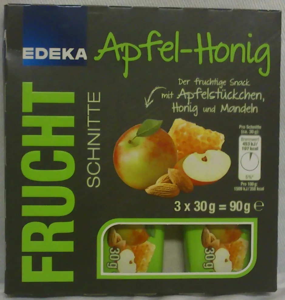 Apfel-Honig Frucht Schnitte