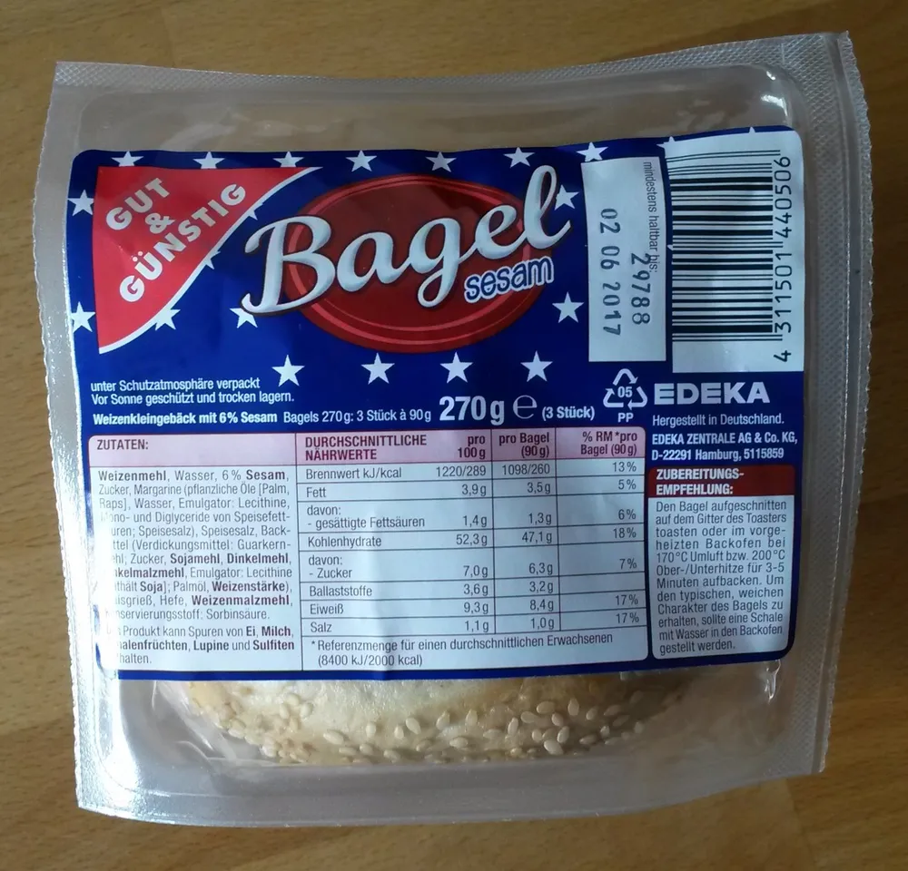 Bagel Sesam