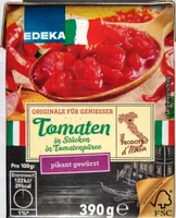 Tomaten in Stücken pikant gewürzt