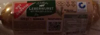 Delikatess Leberwurst mit Kalbsfleisch