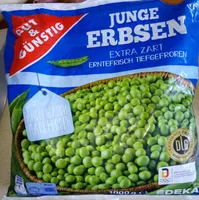 Junge Erbsen